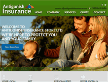 Tablet Screenshot of antigonishinsurance.com